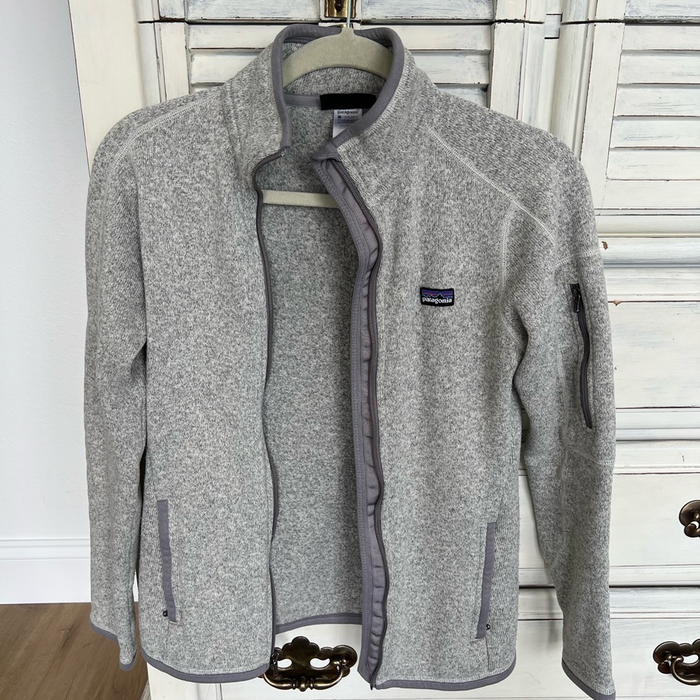 Women’s Patagonia Better Sweater, Heather Grey, XS